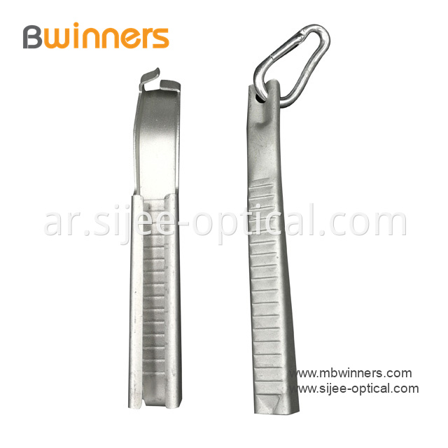 Aluminum Flat Cable Clamp Drop Wire Clip